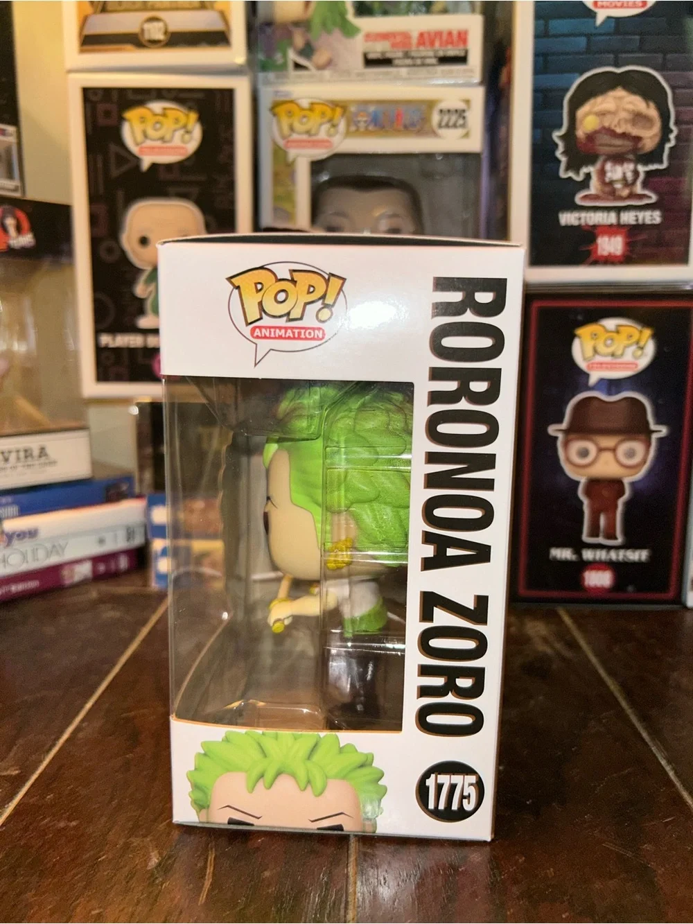 Funko Pop! Roronoa Zoro Vinyl Figure - Bright Green Hair, Black Outfit